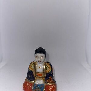 Colorful Ceramic Buddha Figurine